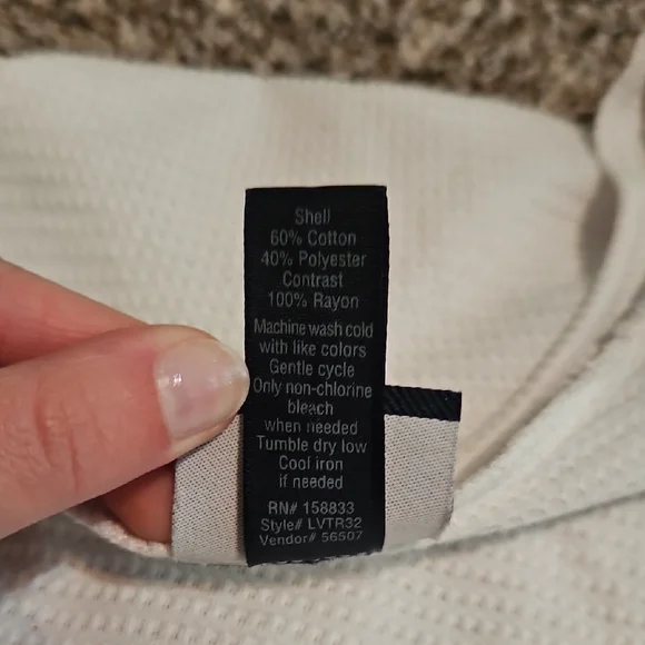 Daytrip Cream Top with Floral Sleeves - Picture 3 of 4